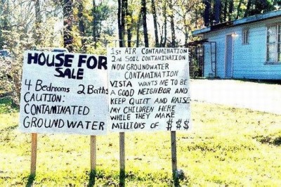 Fracked home