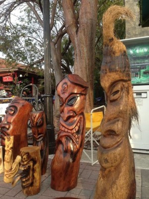 Tiki Sculptures