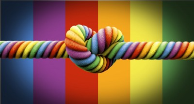 rainbow knot marriage equality