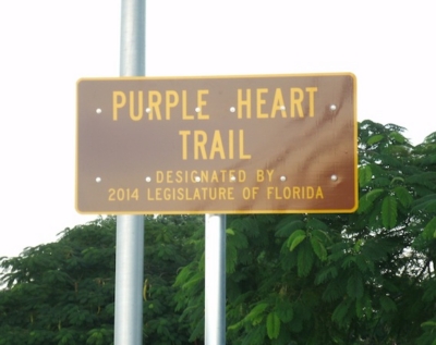 Purple Heart Trail Designation Ceremony Held December 15, 2014
