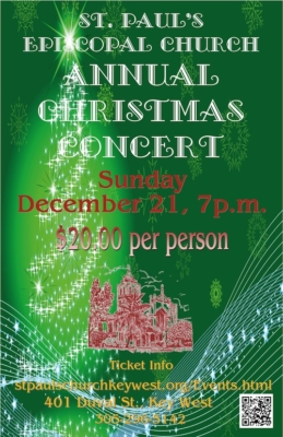 Don't Miss The Annual St. Paul's Christmas Concert!