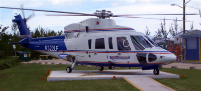 Emergency Helo to Miami:  $66,000 or free...