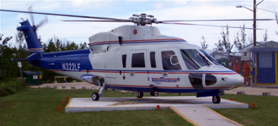 Emergency Helo to Miami:  $66,000 or free...